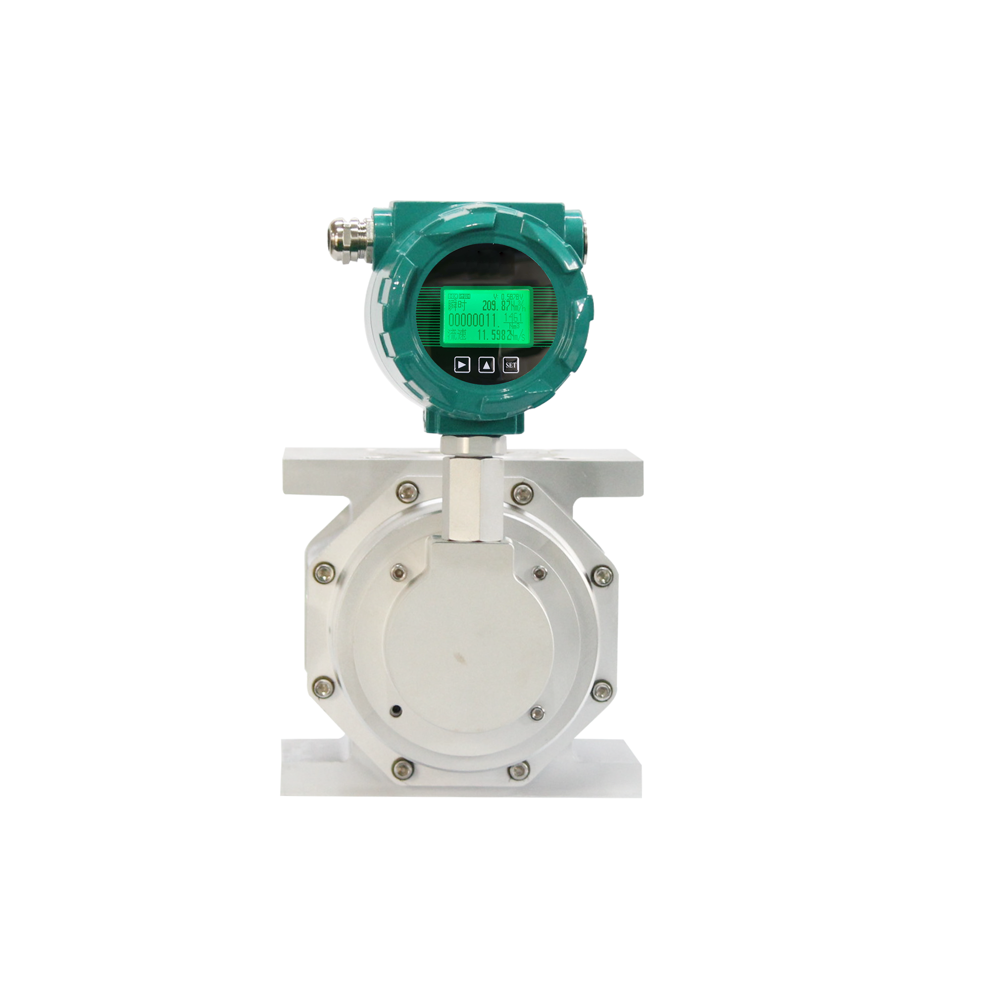 Roots flowmeter
